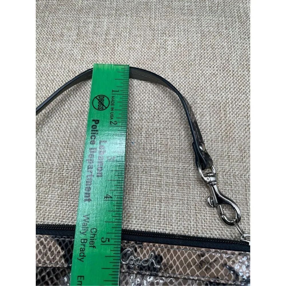 Coach Snake Print Wristlet - Picture 13 of 15
